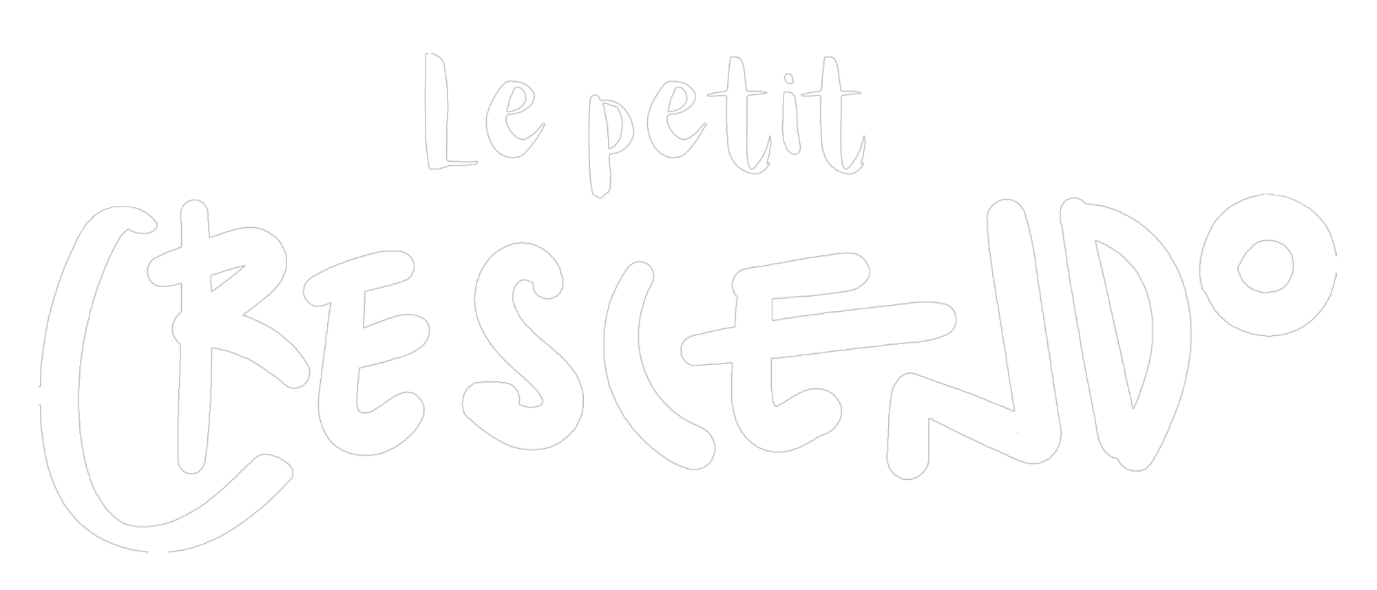 Le Petit Crescendo logo Le Petit Crescendo logo